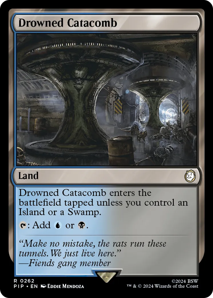 Drowned Catacomb — Fallout — Magic: The Gathering