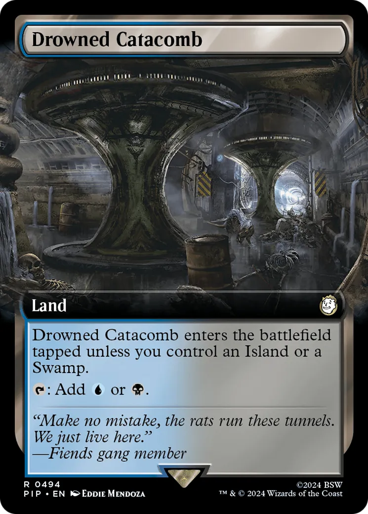 Drowned Catacomb — Fallout — Magic: The Gathering