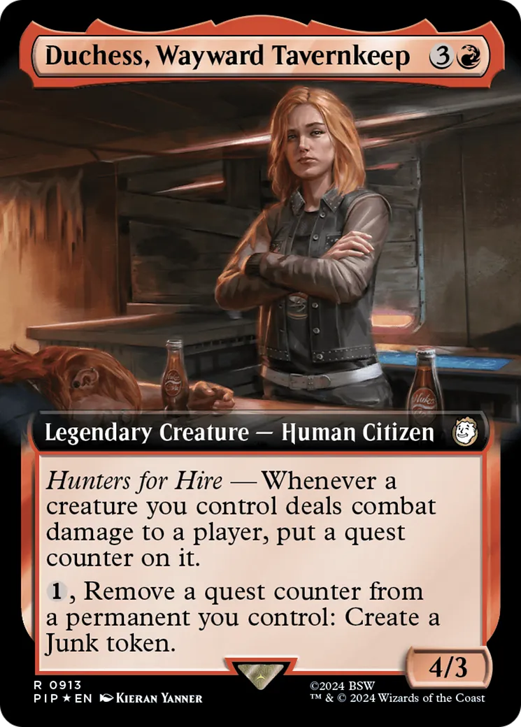 Duchesse, barmaid insoumise — Fallout — Magic: The Gathering