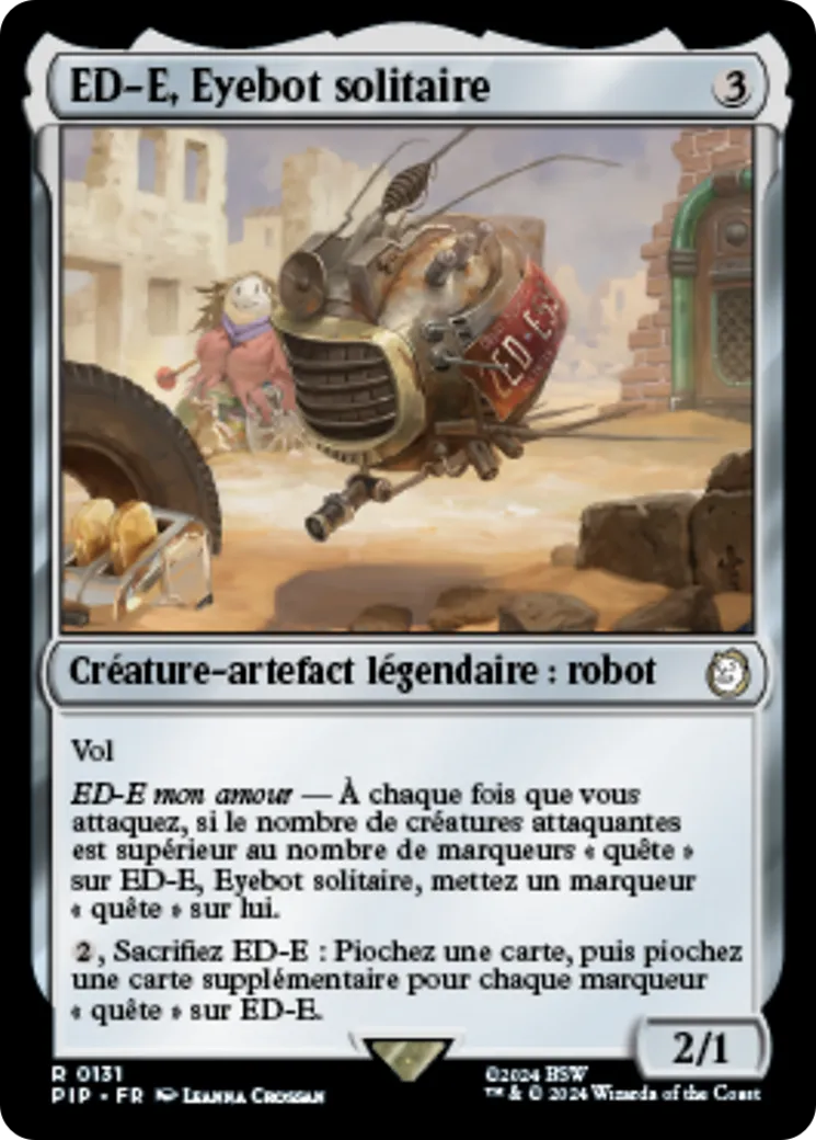 ED-E, Eyebot solitaire — Fallout — Magic: The Gathering
