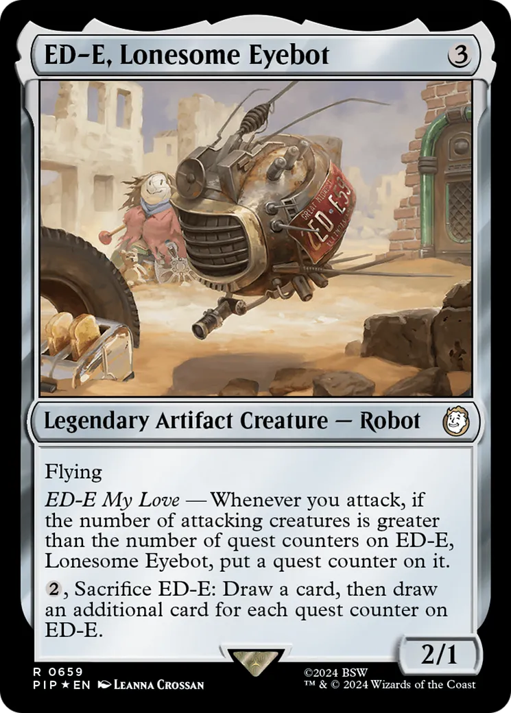 ED-E, Eyebot solitaire — Fallout — Magic: The Gathering