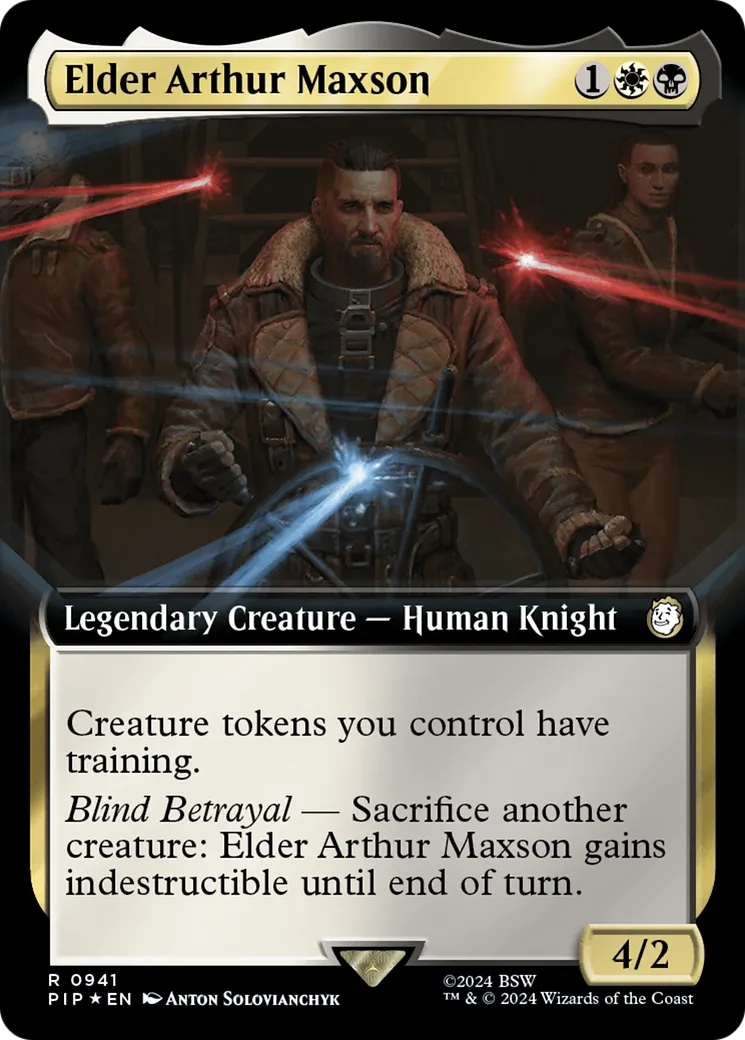 Aîné Arthur Maxson — Fallout — Magic: The Gathering