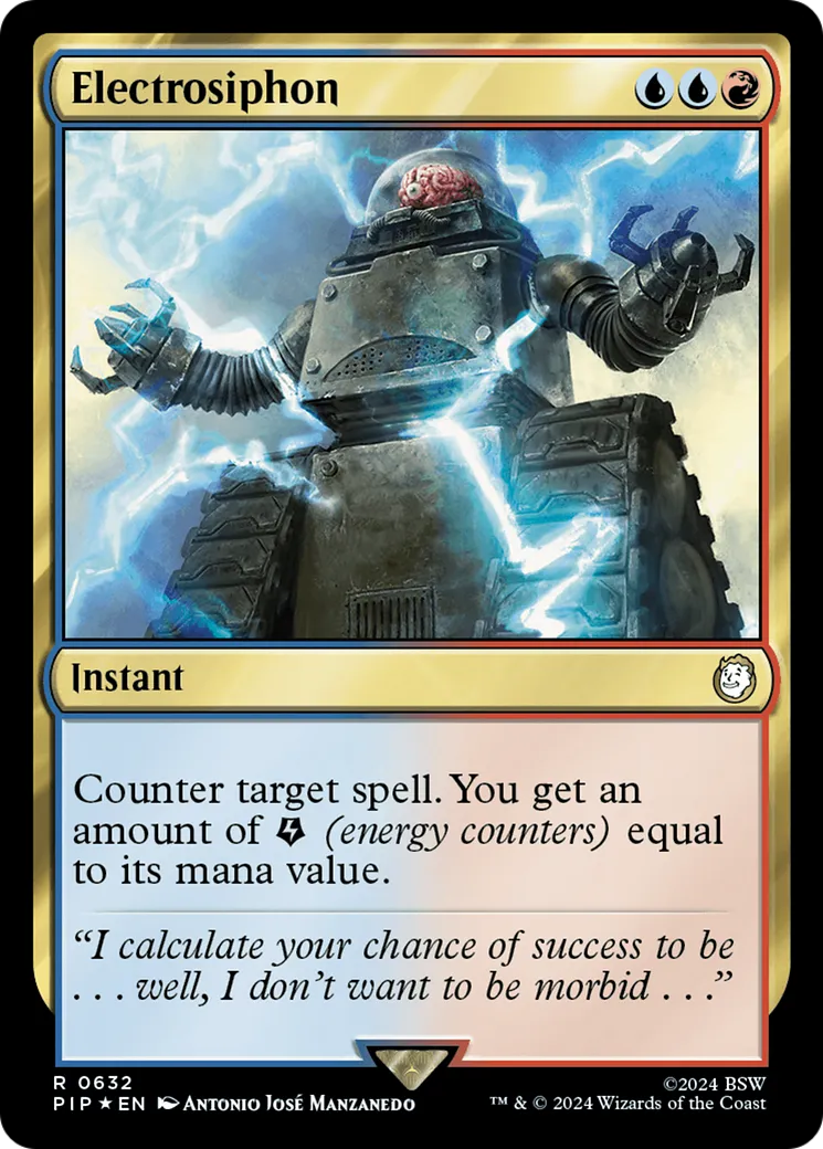 Electrosiphon — Fallout — Magic: The Gathering