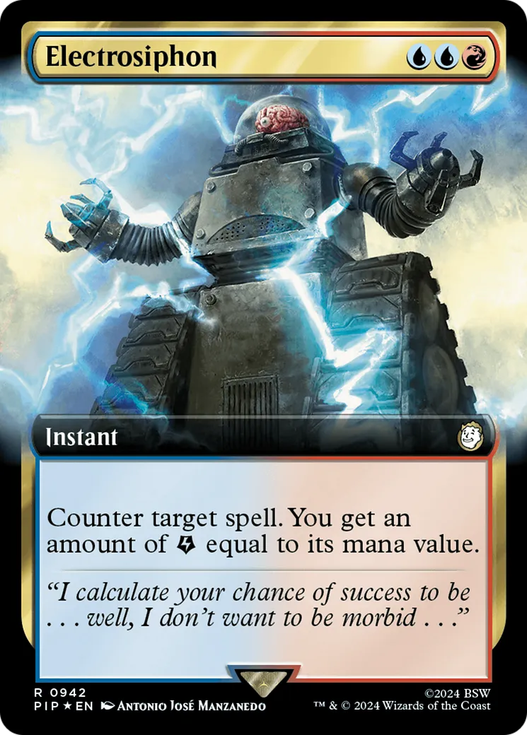 Électro-siphon — Fallout — Magic: The Gathering