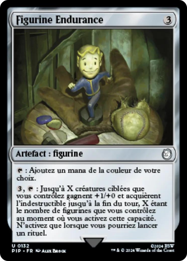 Figurine Endurance — Fallout — Magic: The Gathering