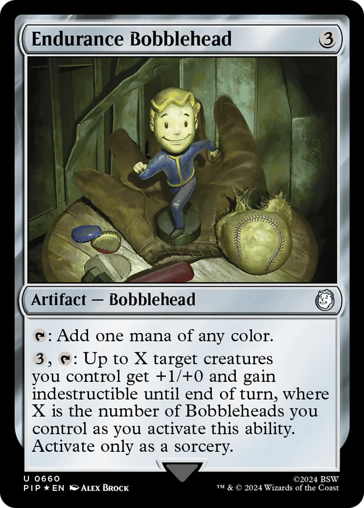 Figurine Endurance — Fallout — Magic: The Gathering