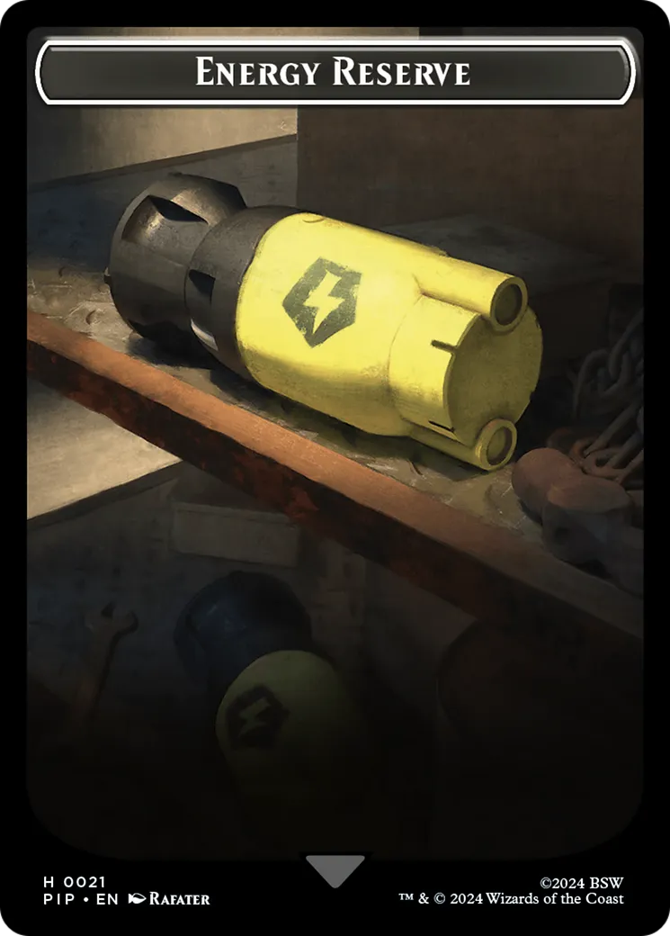 Energy Reserve — Fallout — Magic: The Gathering