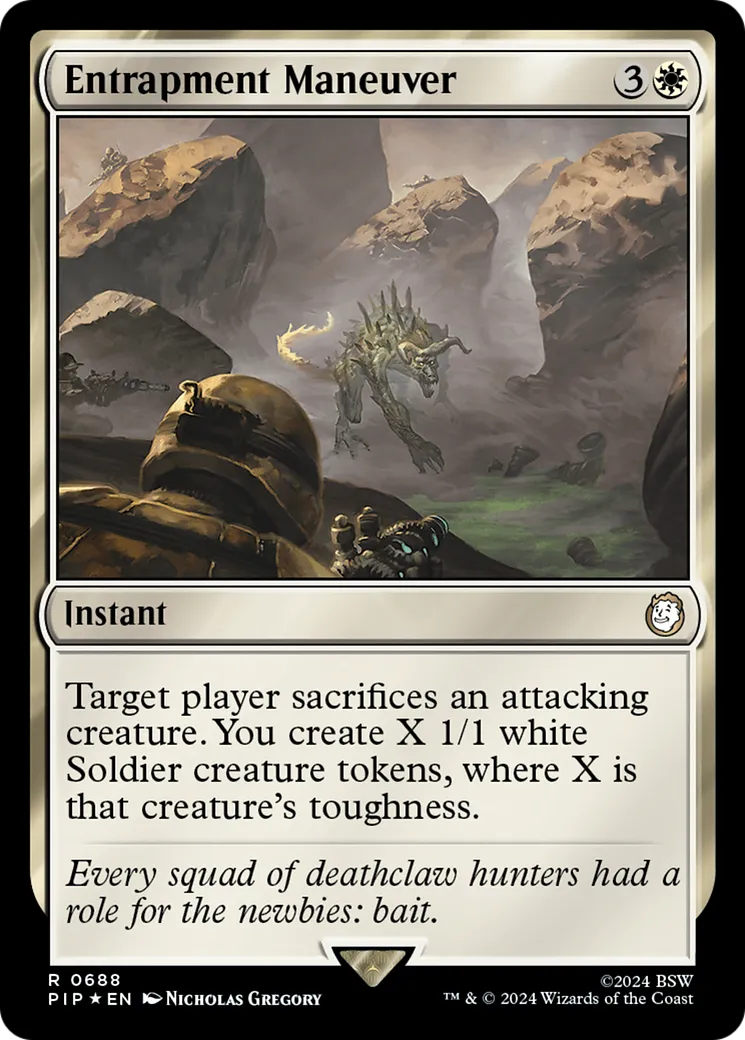 Entrapment Maneuver — Fallout — Magic: The Gathering