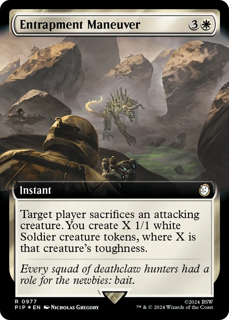 Manœuvre de capture — Fallout — Magic: The Gathering