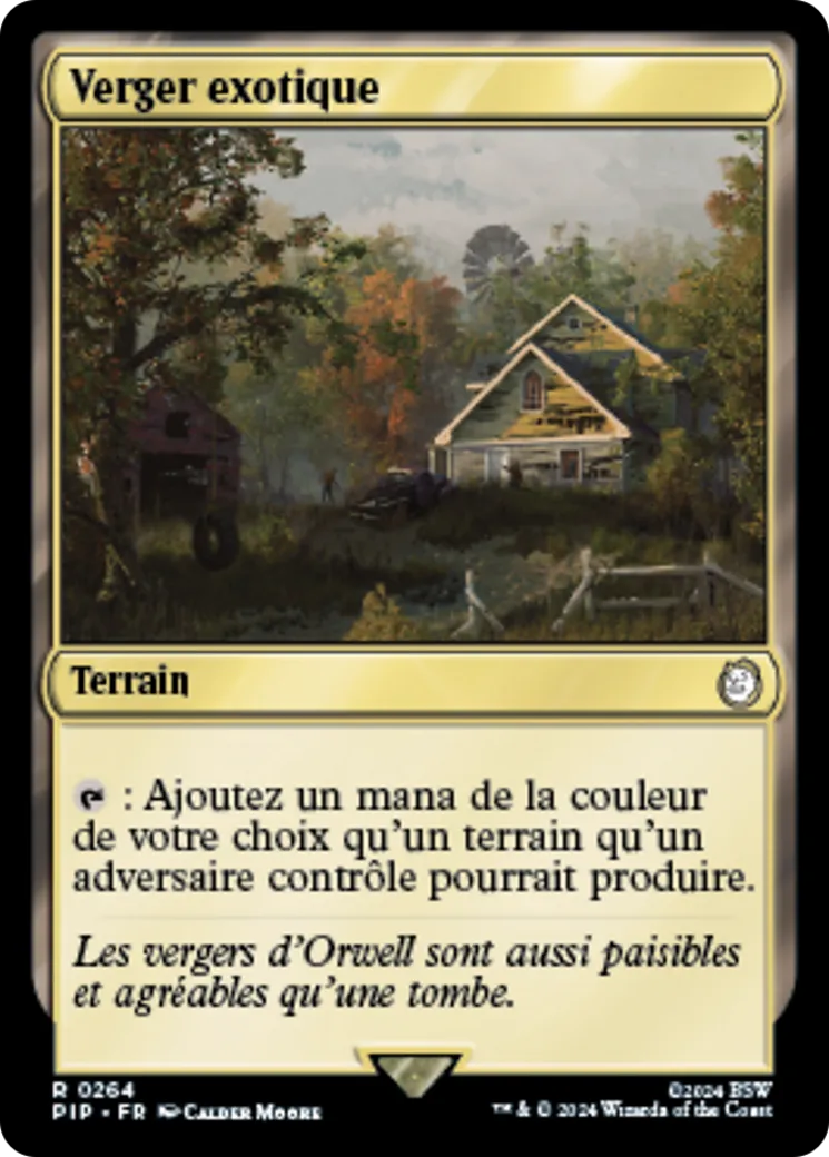 Verger exotique — Fallout — Magic: The Gathering