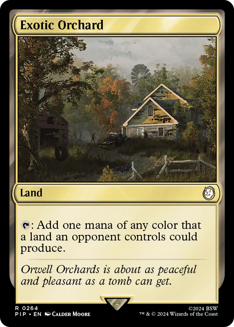 Exotic Orchard — Fallout — Magic: The Gathering