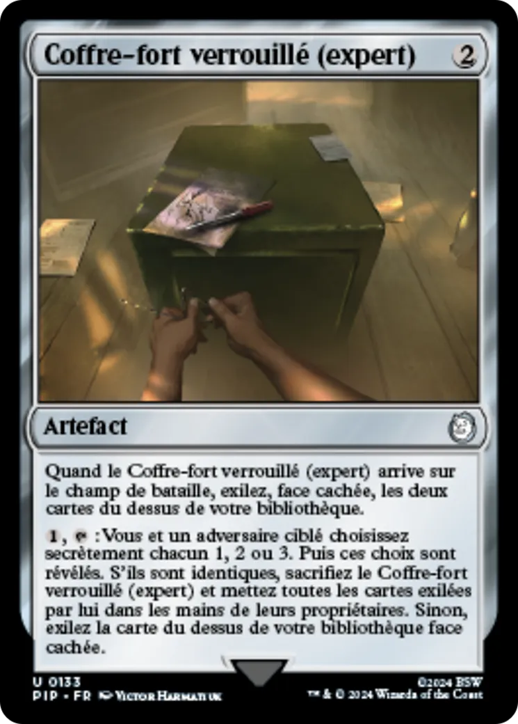 Coffre-fort verrouillé (expert) — Fallout — Magic: The Gathering