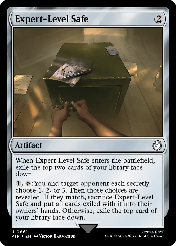 Coffre-fort verrouillé (expert) from Fallout - Magic: The Gathering