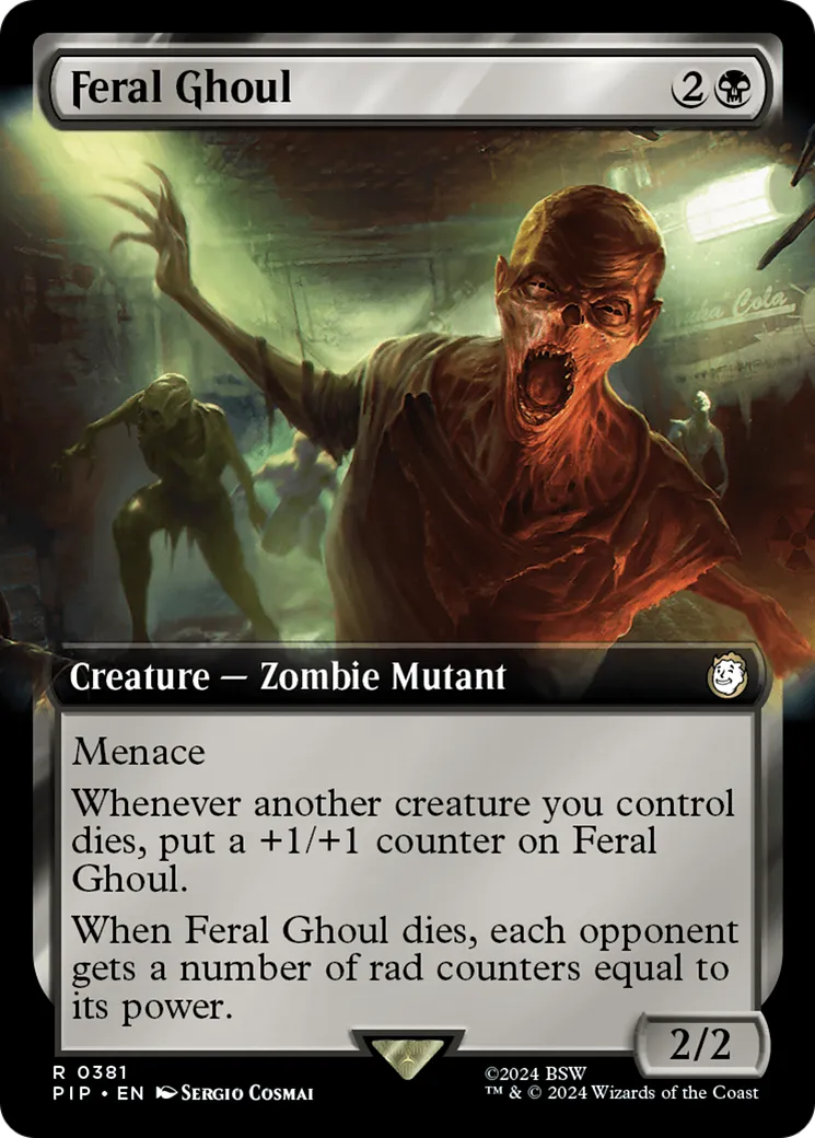 Feral Ghoul — Fallout — Magic: The Gathering