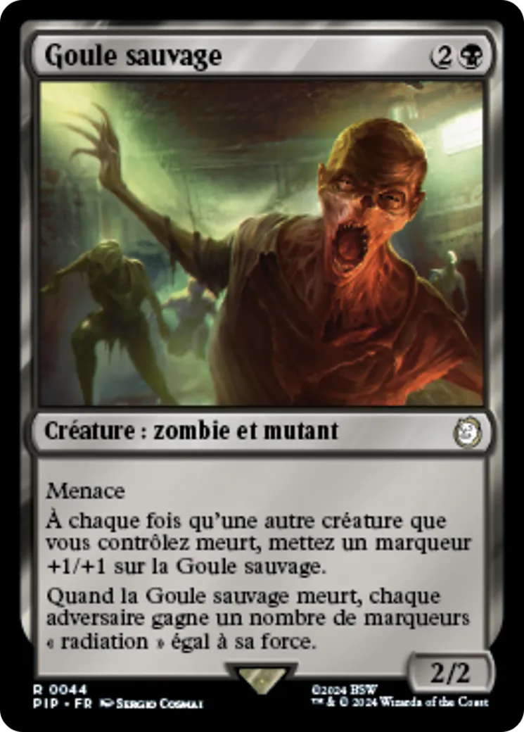 Goule sauvage — Fallout — Magic: The Gathering