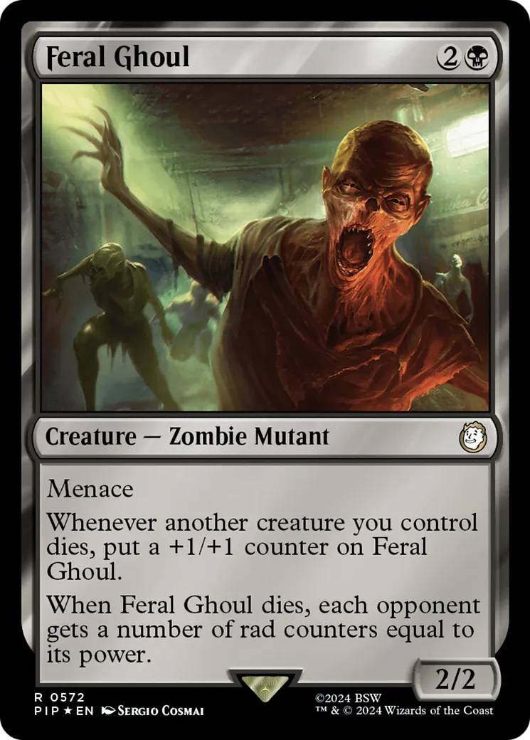 Goule sauvage — Fallout — Magic: The Gathering