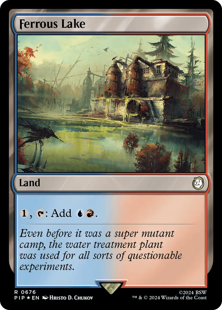 Ferrous Lake — Fallout — Magic: The Gathering