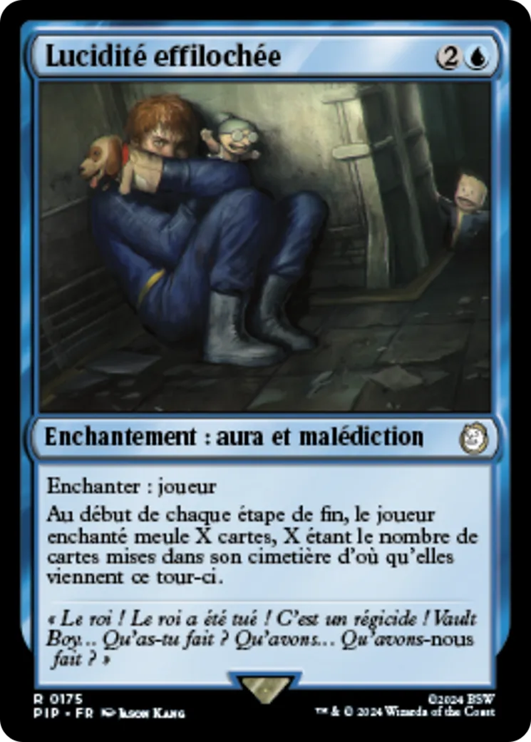 Lucidité effilochée — Fallout — Magic: The Gathering