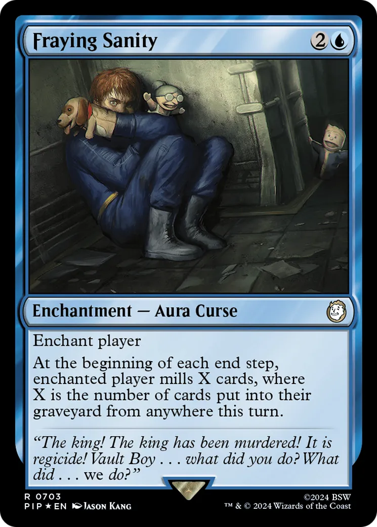 Lucidité effilochée — Fallout — Magic: The Gathering