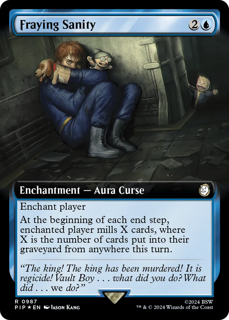 Lucidité effilochée — Fallout — Magic: The Gathering