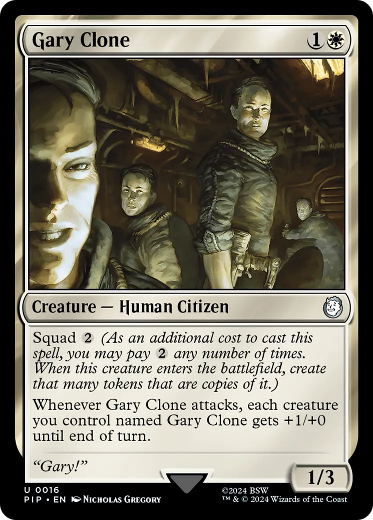 Gary Clone — Fallout — Magic: The Gathering
