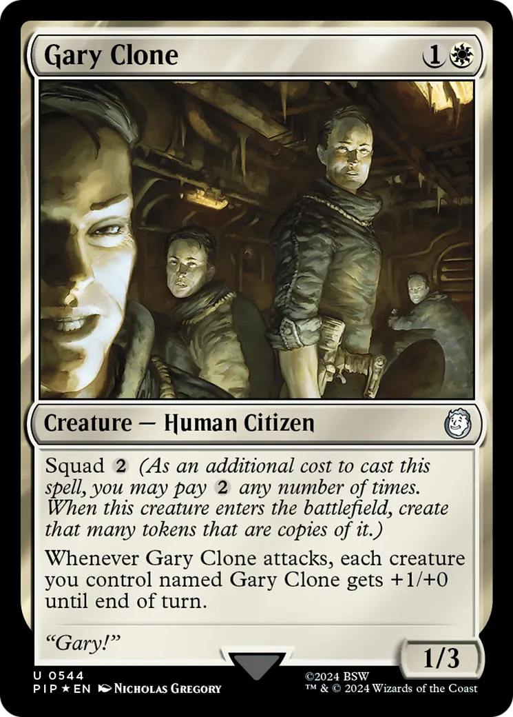 Gary Clone from Fallout - Magic: The Gathering