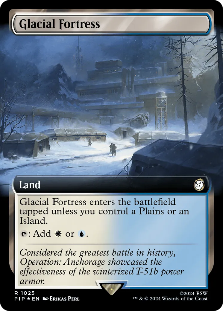 Forteresse glaciaire — Fallout — Magic: The Gathering