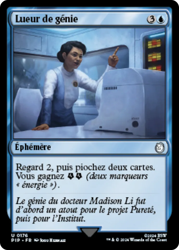 Lueur de génie from Fallout - Magic: The Gathering