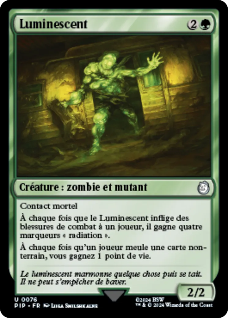 Luminescent from Fallout - Magic: The Gathering