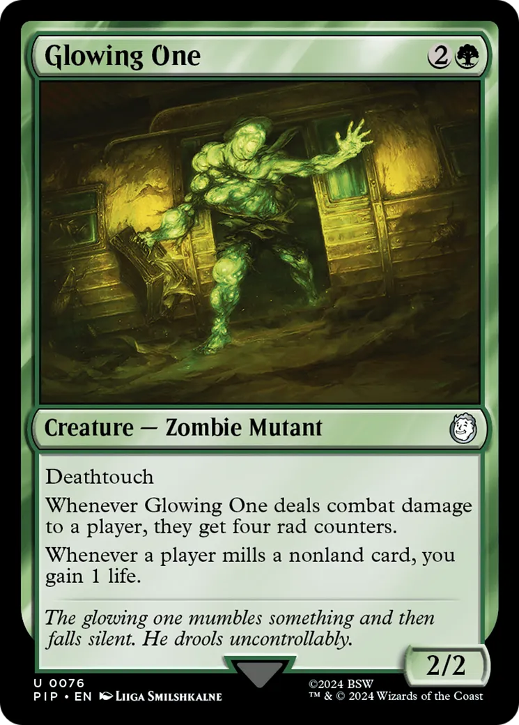 Glowing One from Fallout - Magic: The Gathering