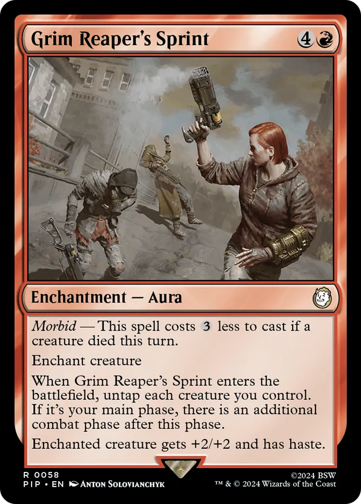 Grim Reaper's Sprint — Fallout — Magic: The Gathering