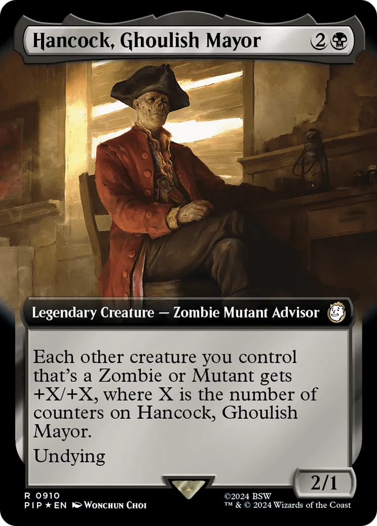 Hancock, maire goule — Fallout — Magic: The Gathering