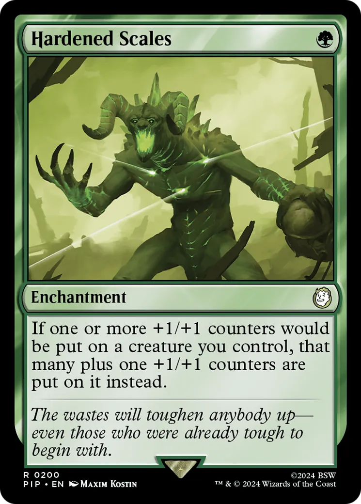 Hardened Scales — Fallout — Magic: The Gathering