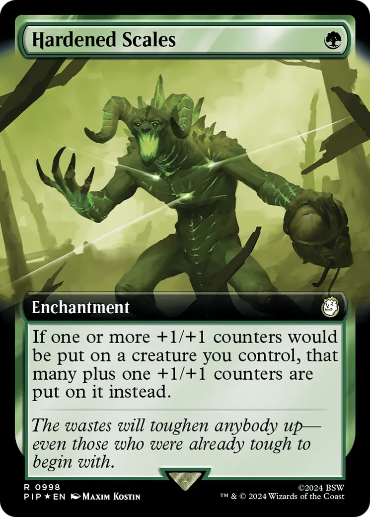 Écailles renforcées — Fallout — Magic: The Gathering
