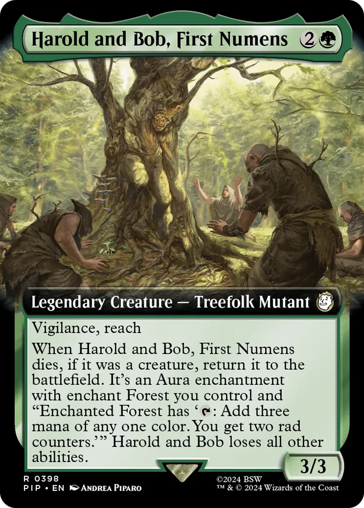 Harold et Bob, nouveaux humains originels — Fallout — Magic: The Gathering