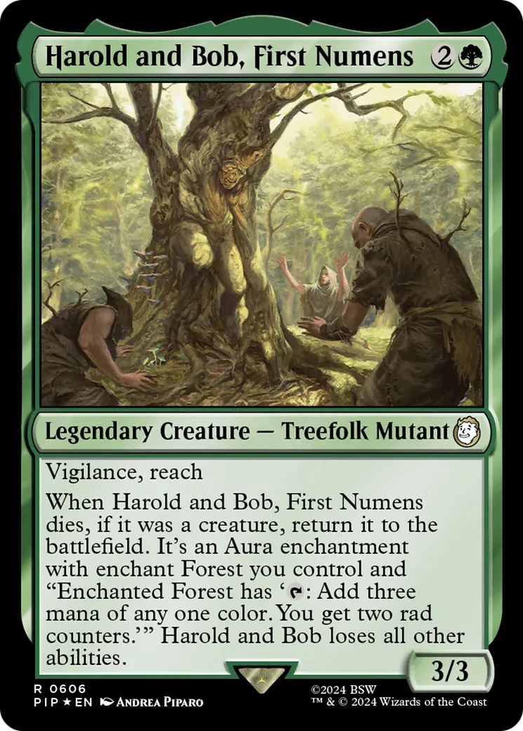 Harold and Bob, First Numens — Fallout — Magic: The Gathering