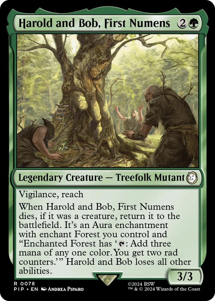Harold and Bob, First Numens — Fallout — Magic: The Gathering