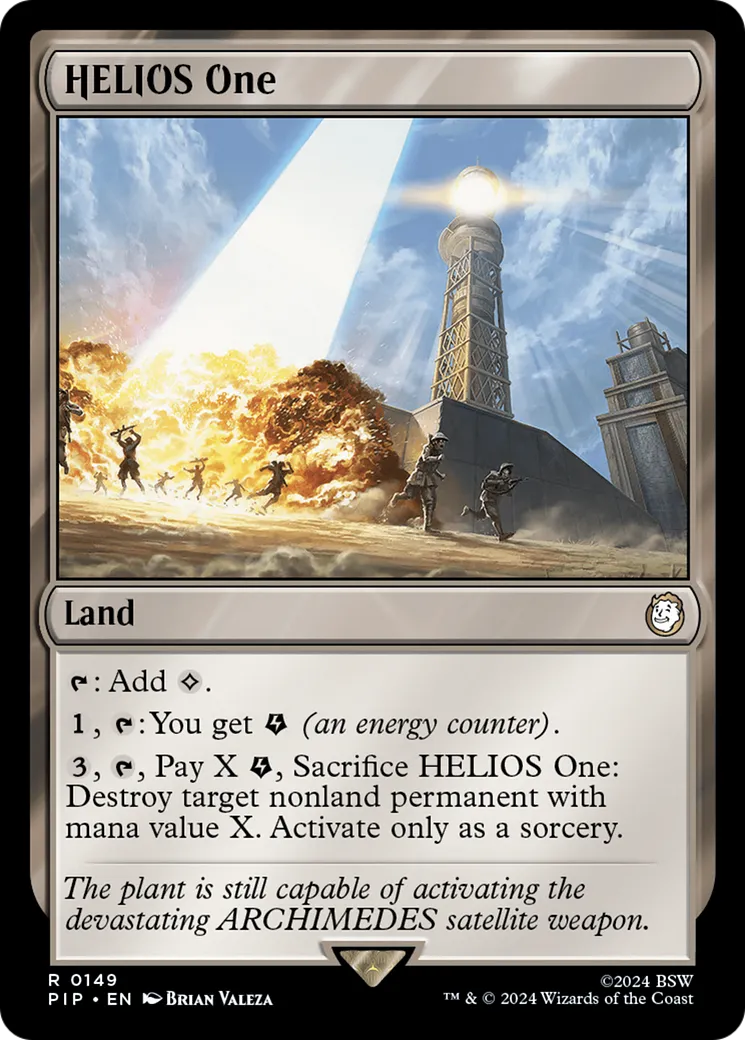 HELIOS One from Fallout - Magic: The Gathering