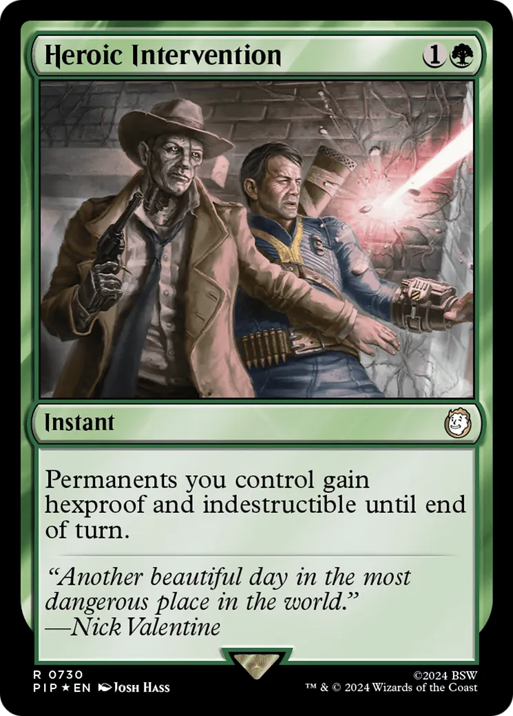 Heroic Intervention — Fallout — Magic: The Gathering