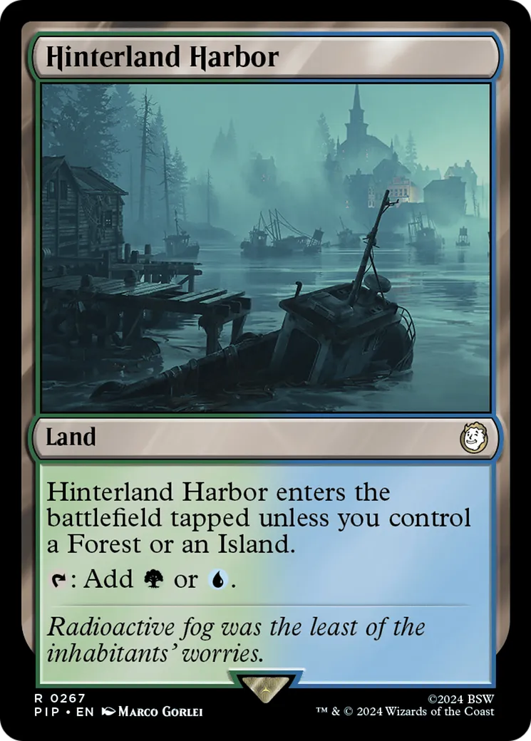 Hinterland Harbor from Fallout - Magic: The Gathering