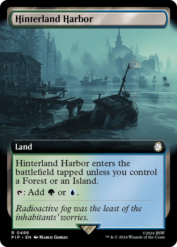 Port de l'arrière-pays — Fallout — Magic: The Gathering