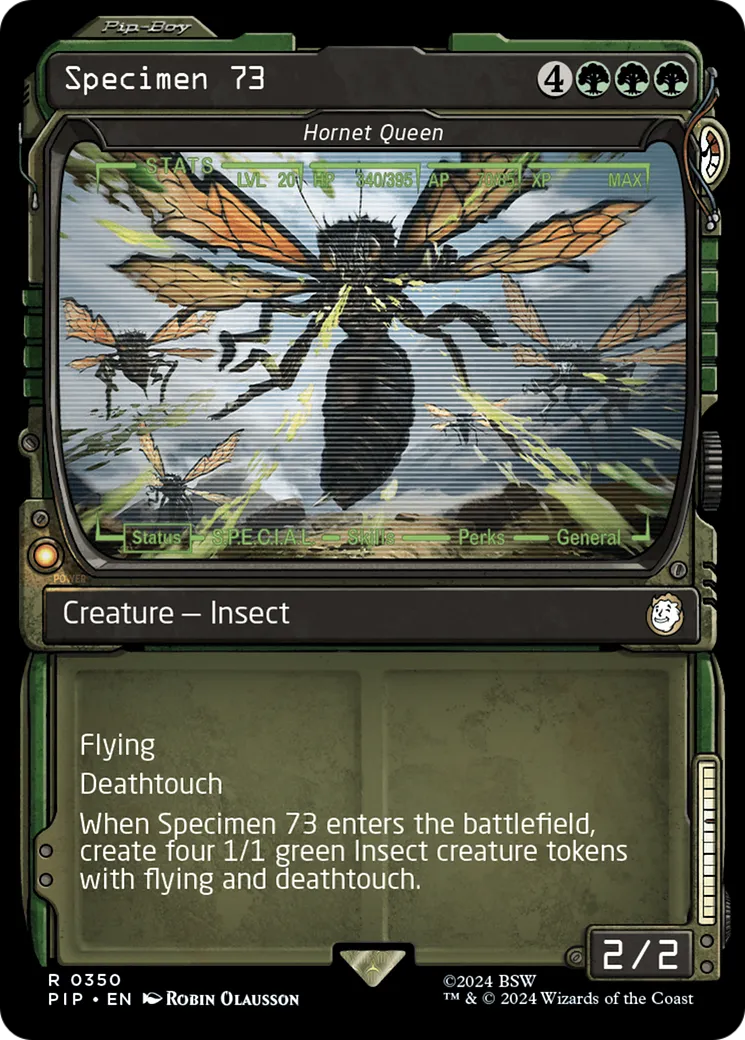 Reine des frelons — Fallout — Magic: The Gathering
