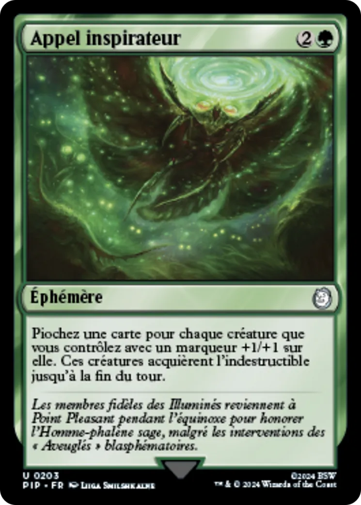 Appel inspirateur — Fallout — Magic: The Gathering