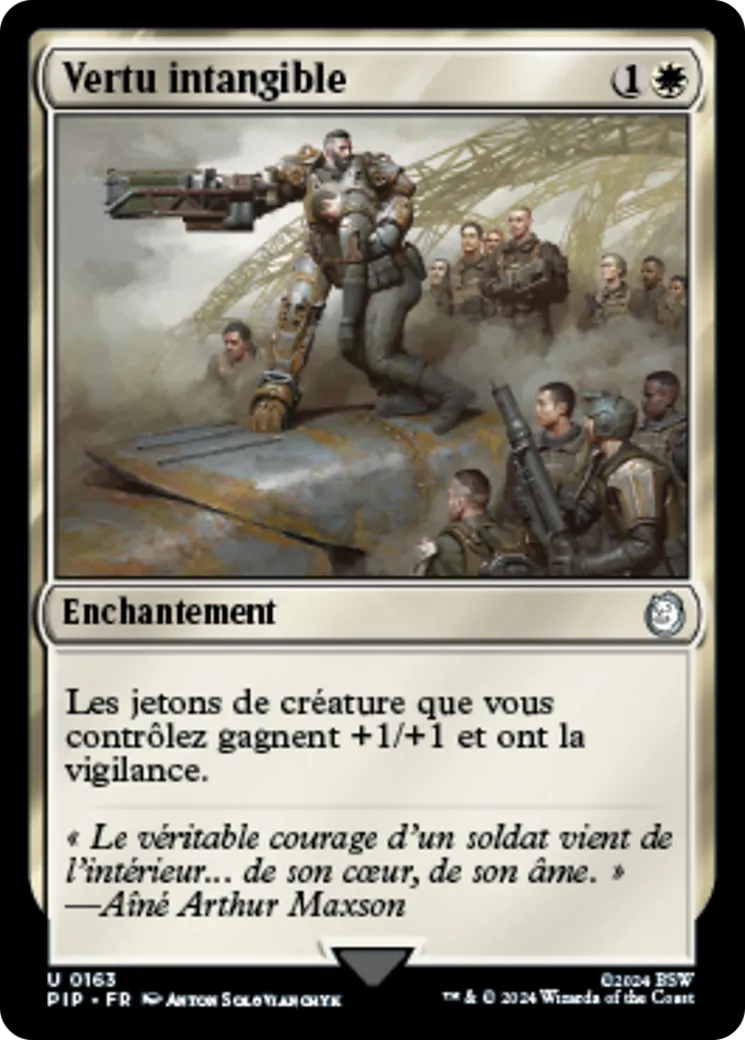 Vertu intangible — Fallout — Magic: The Gathering