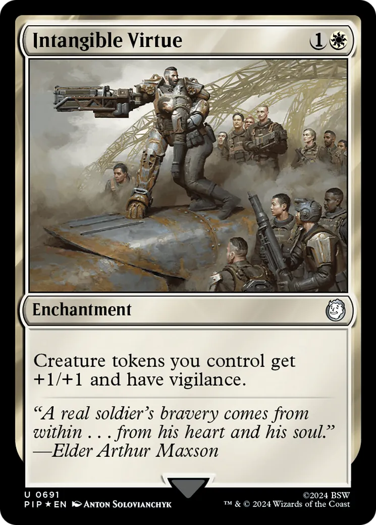 Vertu intangible — Fallout — Magic: The Gathering
