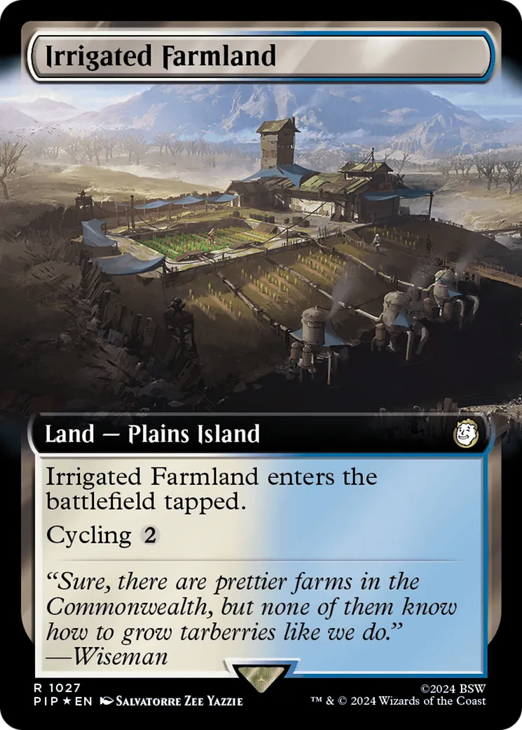 Terres arables irriguées — Fallout — Magic: The Gathering