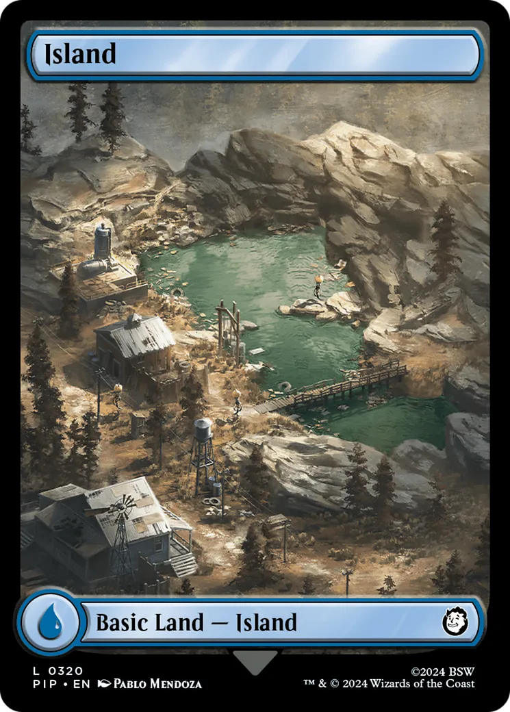 Island — Fallout — Magic: The Gathering