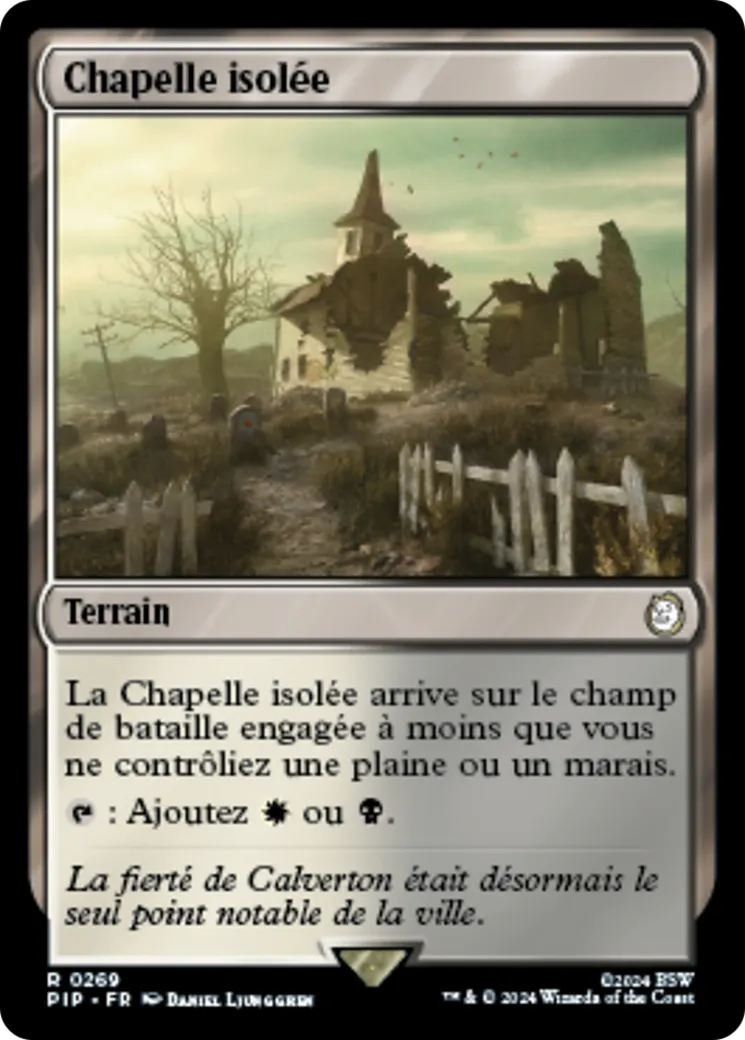 Chapelle isolée from Fallout - Magic: The Gathering
