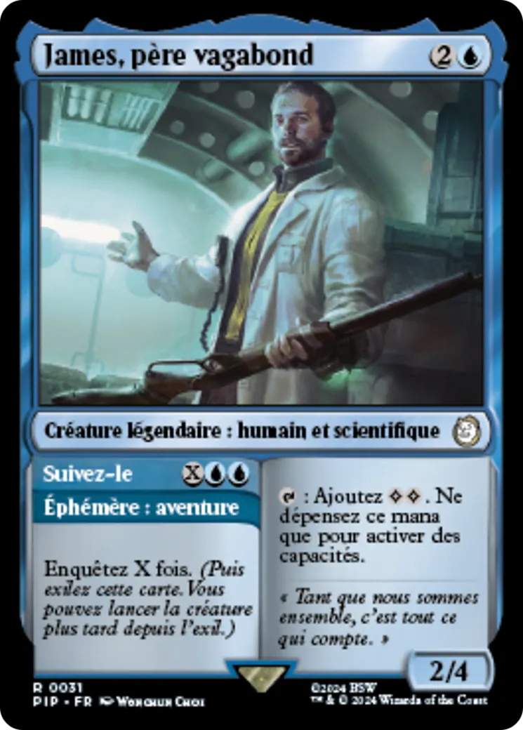 James, père vagabond // Suivez-le — Fallout — Magic: The Gathering