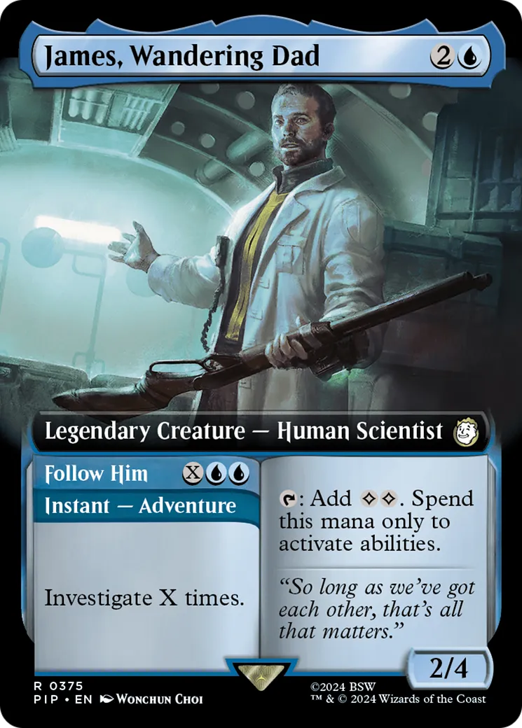 James, père vagabond // Suivez-le — Fallout — Magic: The Gathering